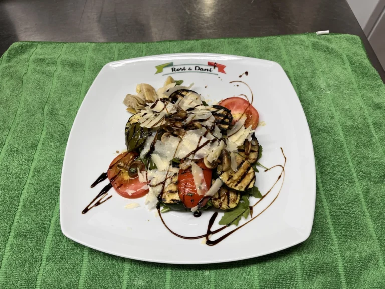Antipasto Verdura: Gegrillte Zucchini – Ristorante Rosi & Dani in Puschendorf